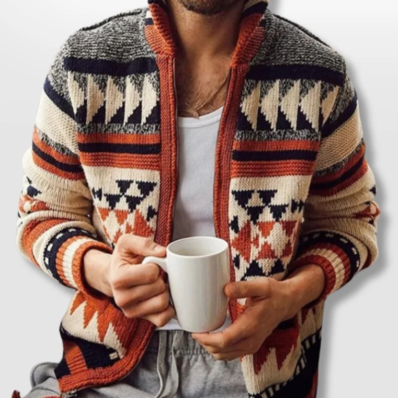 MILES - HERITAGE WOOL CARDIGAN