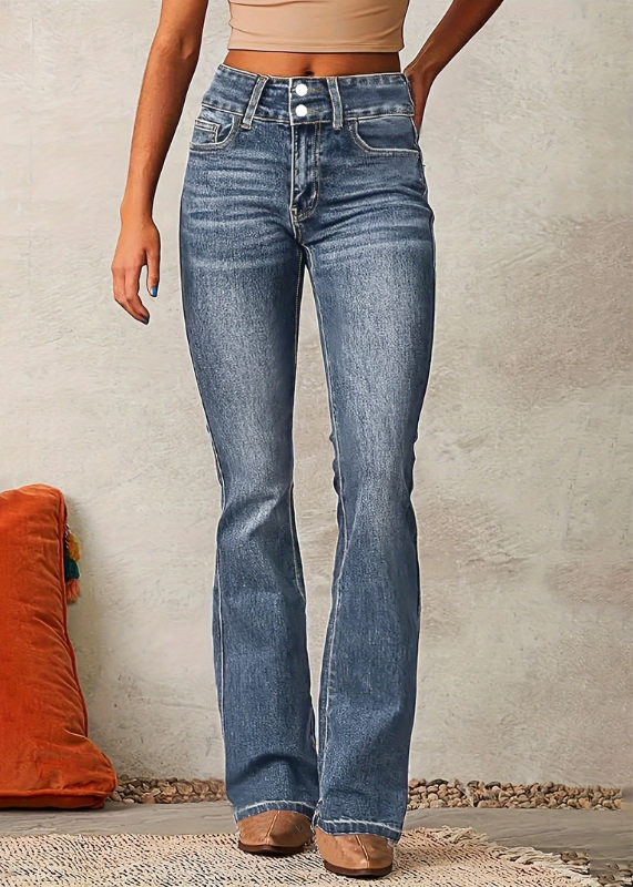 ISLA - FLARED JEANS WITH HIGH WAIST