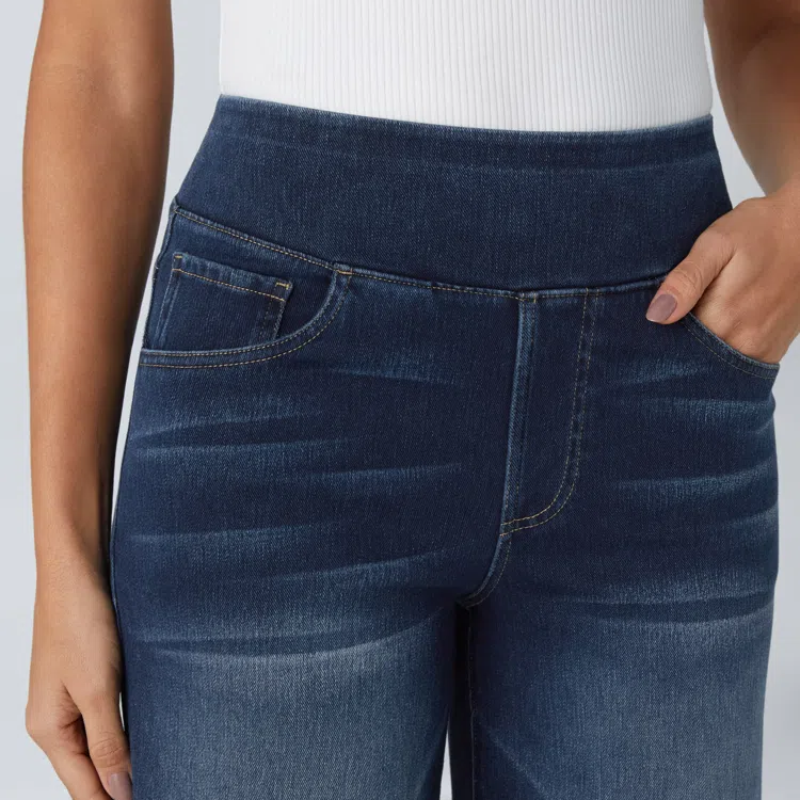 SOLÉNE - RELAXED FIT WIDE-LEG JEANS