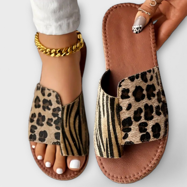 JULIETTE - LEOPARD PRINT SLIDES