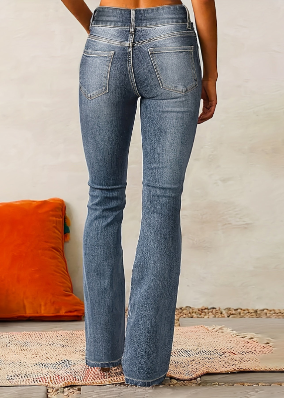 ISLA - FLARED JEANS WITH HIGH WAIST