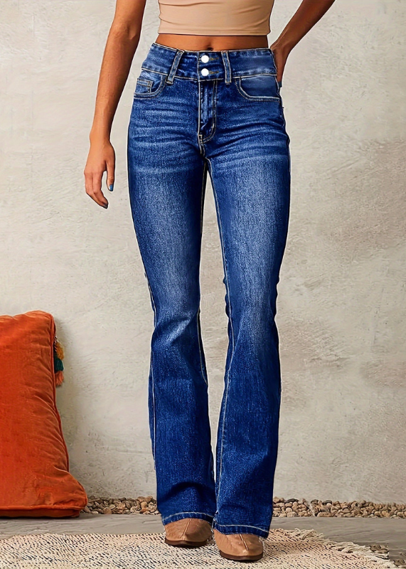 ISLA - FLARED JEANS WITH HIGH WAIST