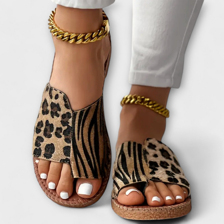 JULIETTE - LEOPARD PRINT SLIDES