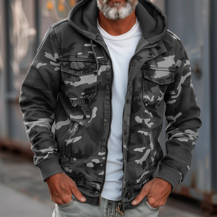 FELIX - CAMOUFLAGE CARGO JACKET