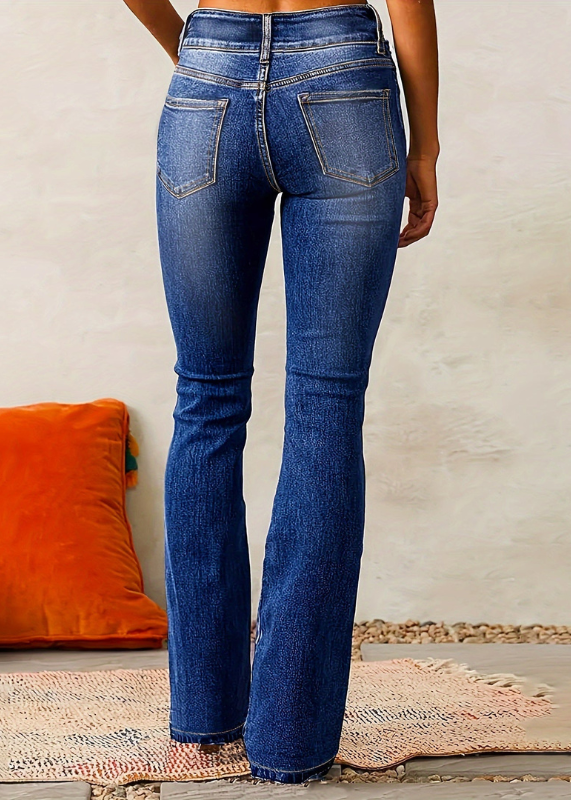 ISLA - FLARED JEANS WITH HIGH WAIST