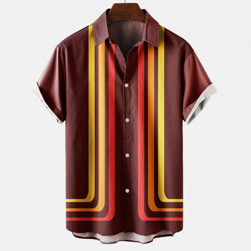 MATT - RETRO STRIPES SHIRT