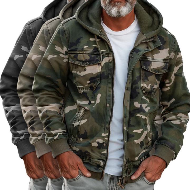 FELIX - CAMOUFLAGE CARGO JACKET