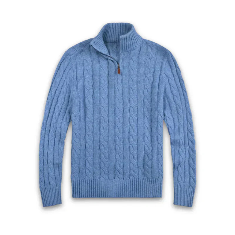 HUDSON - HALF ZIP SWEATER