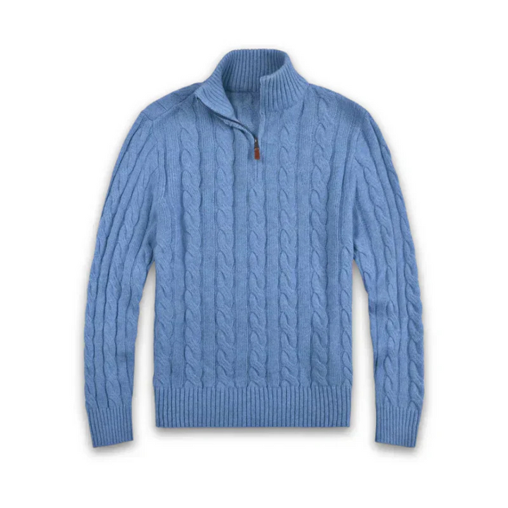 HUDSON - HALF ZIP SWEATER