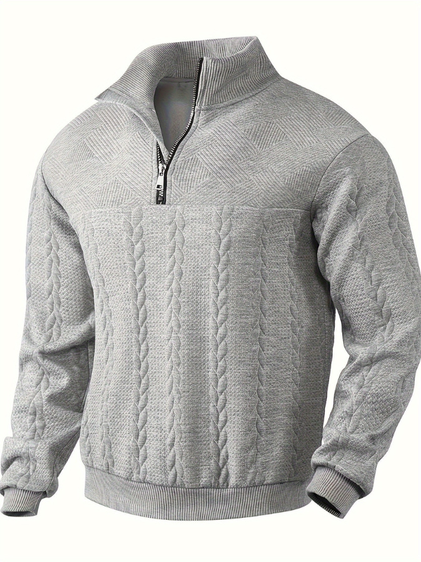 RONAN - VINTAGE ZIPPER SWEATER