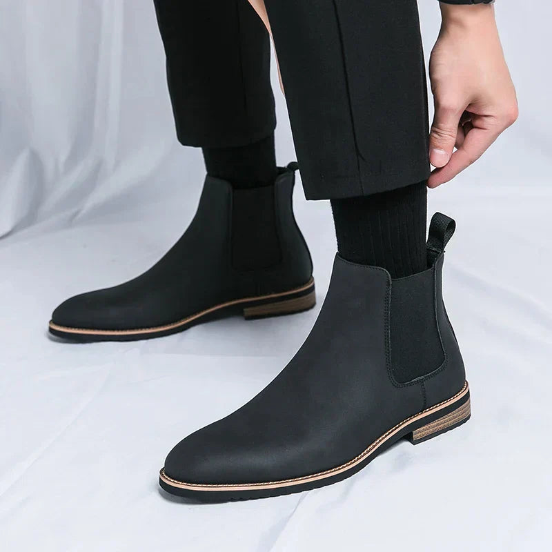 GRAYSON - LEATHER BOOTS